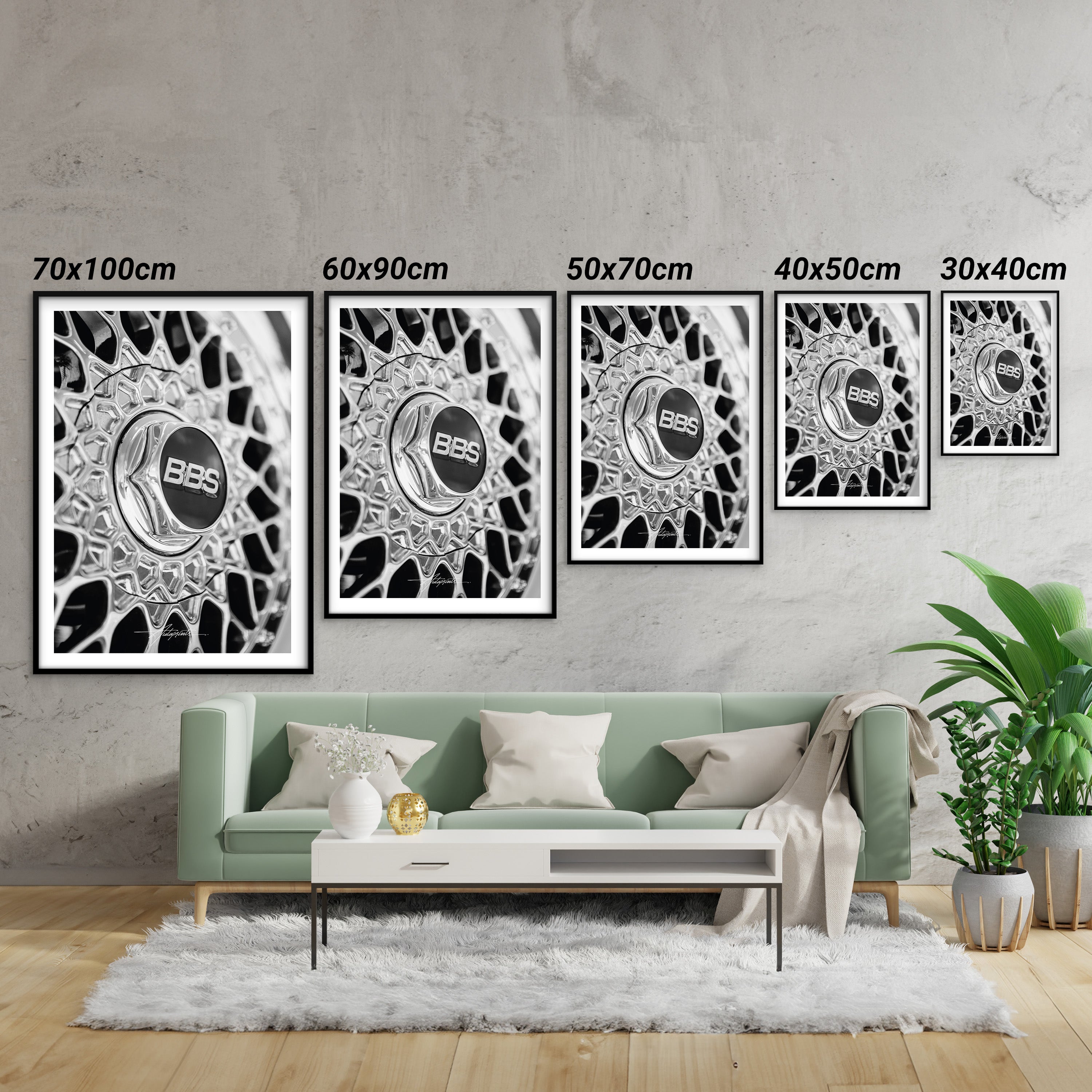 RS Wheel BW