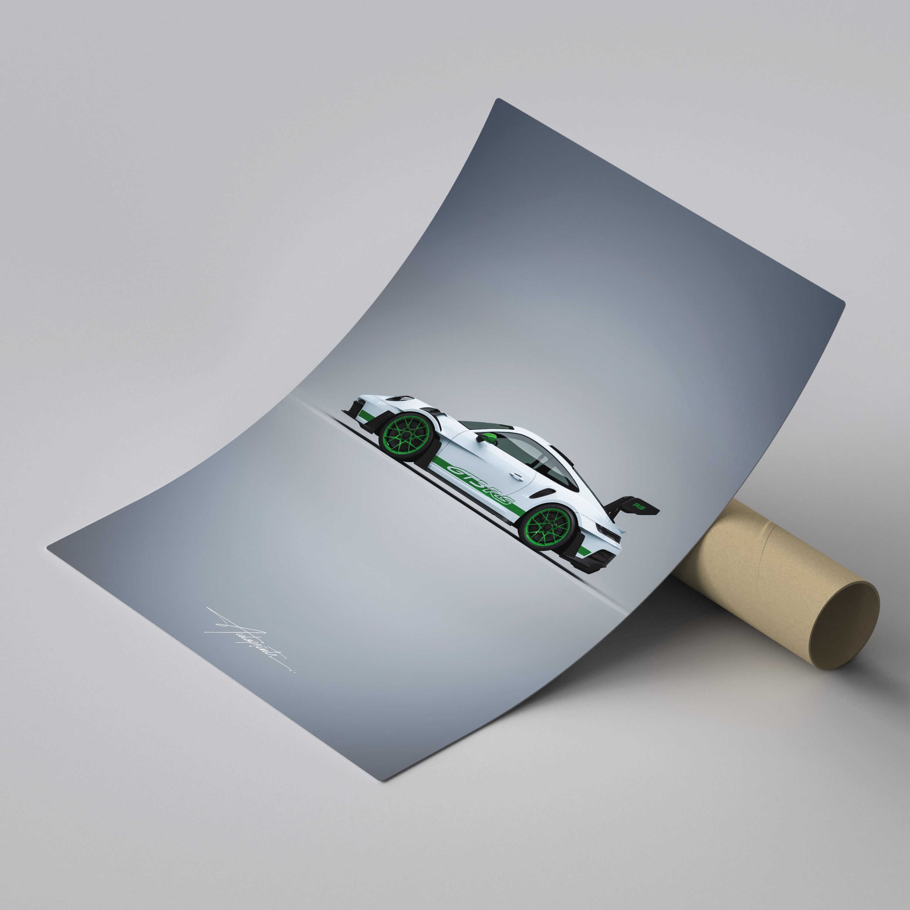 RS White Green Side