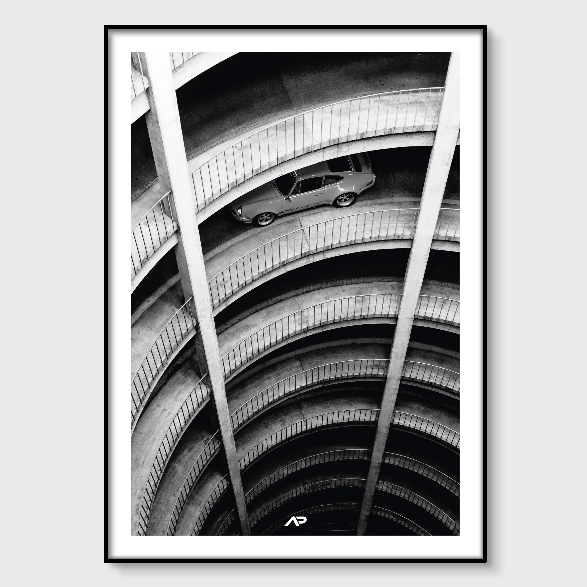 Parking Garage BW