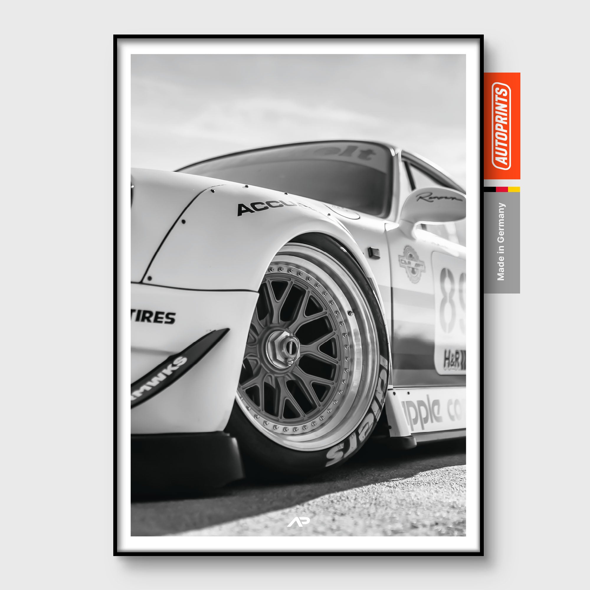 Rough Wheel Front BW