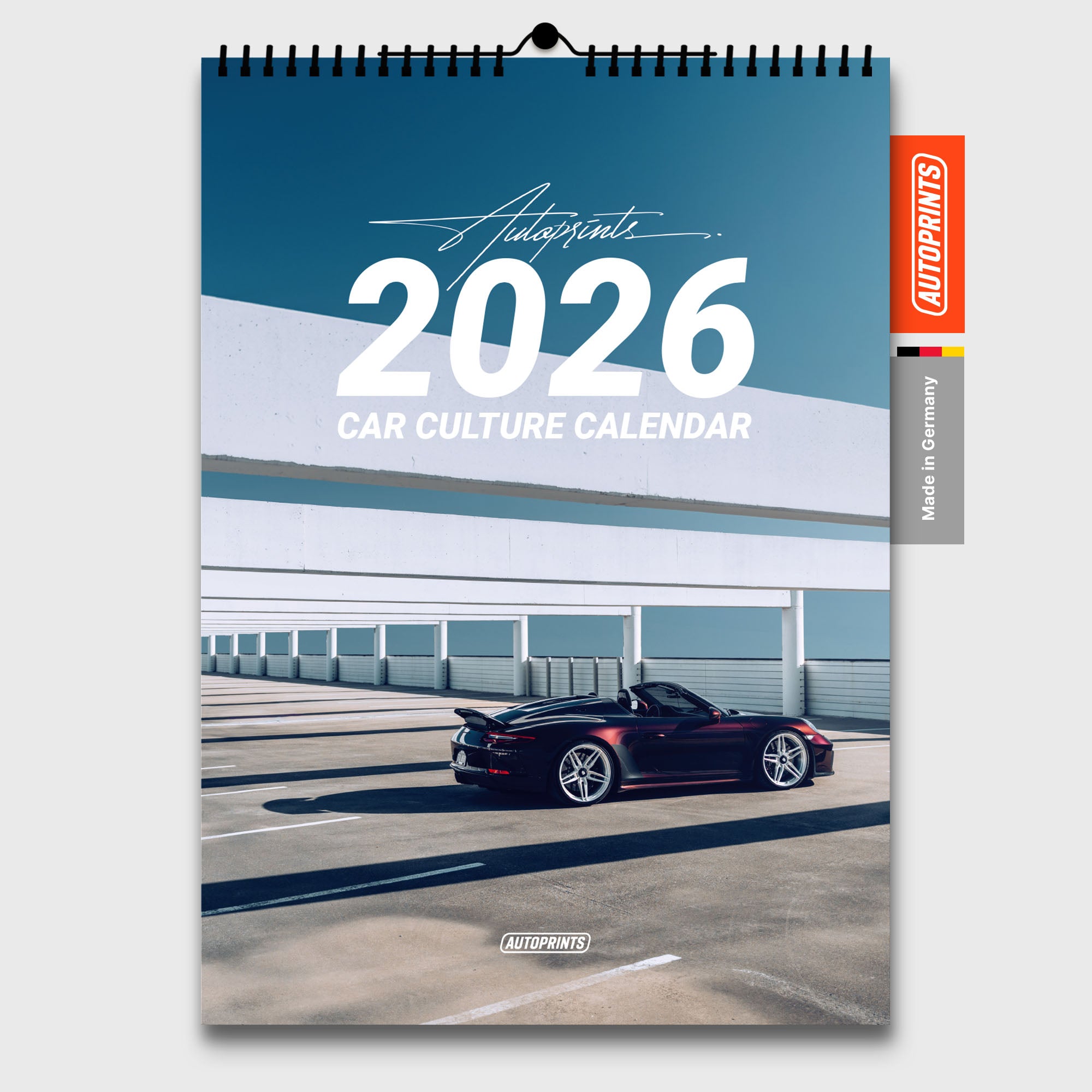 CAR CULTURE 2026 2in1 Premium Car Calendar