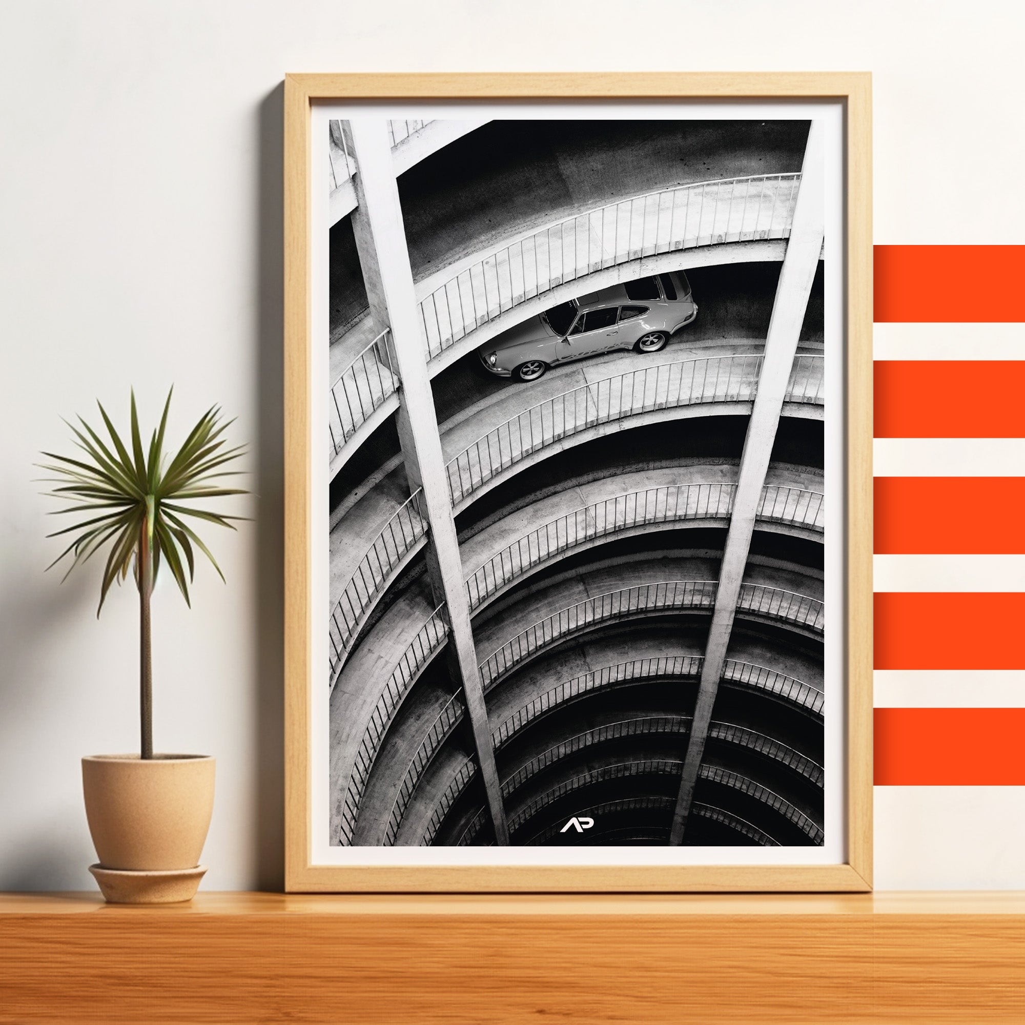 Parking Garage BW