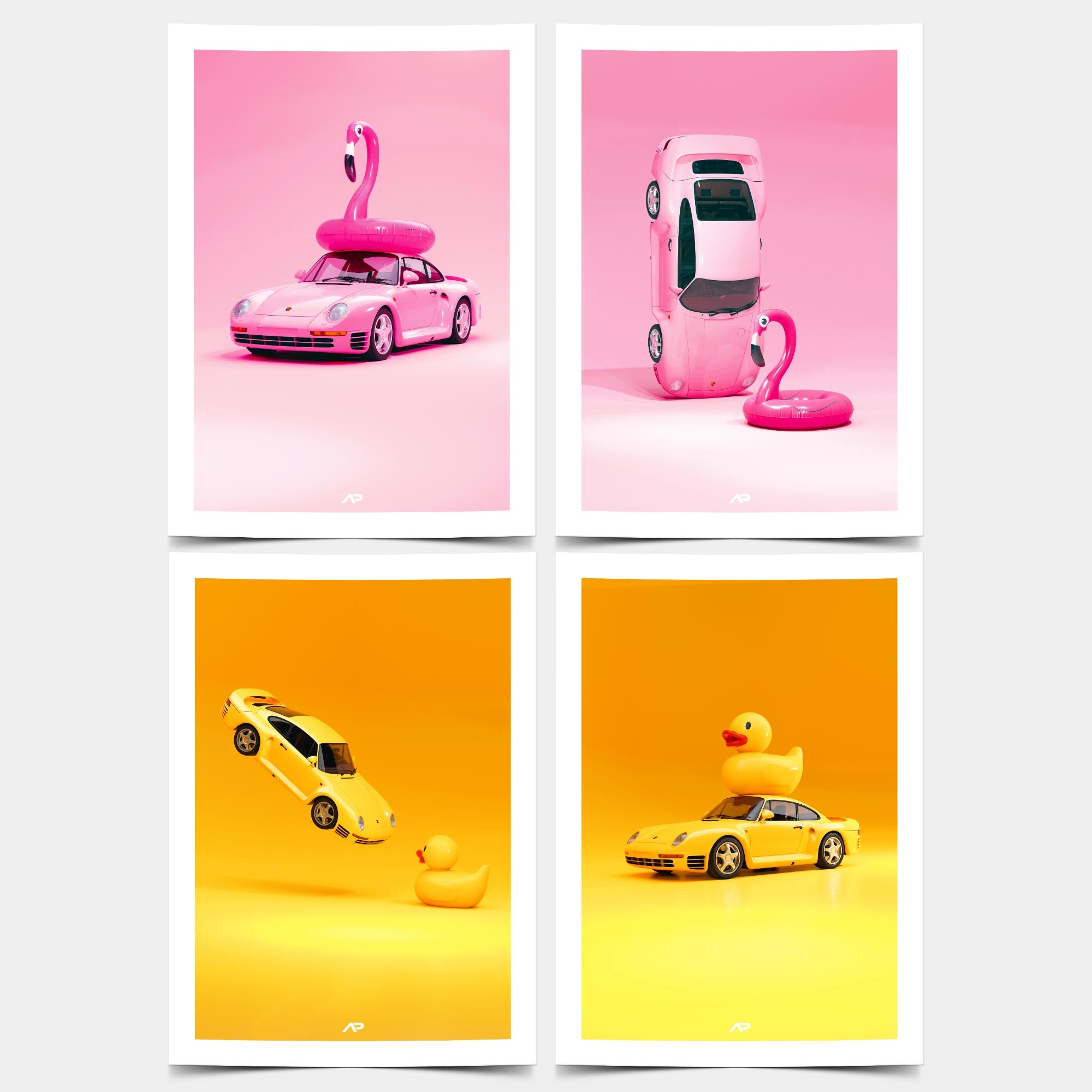 POOL PARTY 4-PACK SET